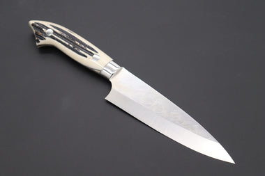 Takeshi Saji Petty Takeshi Saji SRS-13 Custom Series Designed By Nomura Petty 135mm (5.3 inch, Stag Bone Handle)