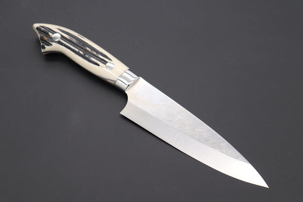 Takeshi Saji Petty Takeshi Saji SRS-13 Custom Series Designed By Nomura Petty 135mm (5.3 inch, Stag Bone Handle)
