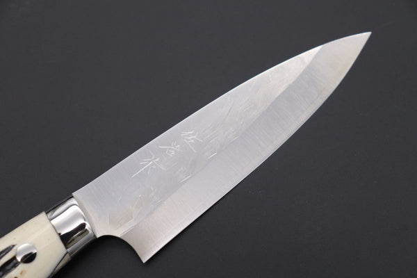 Takeshi Saji Petty Takeshi Saji SRS-13 Custom Series Designed By Nomura Petty 135mm (5.3 inch, Stag Bone Handle)