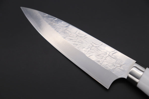 Takeshi Saji Petty Takeshi Saji SRS-13 Custom Series Designed By Nomura Petty 135mm (5.3 inch, White Corian Handle)