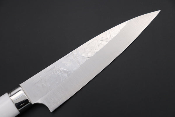 Takeshi Saji Petty Takeshi Saji SRS-13 Custom Series Petty 135mm (5.3 inch, White Corian Handle)
