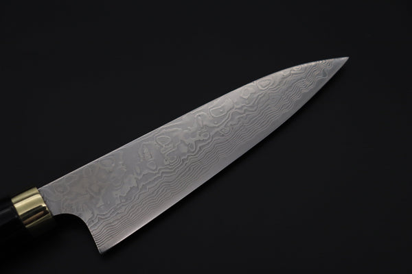 Takeshi Saji Petty Takeshi Saji Urushi & Makie Series "Mt. Fuji Motif" R-2 Custom Diamon Damascus STU-43 Petty 135mm (5.3')