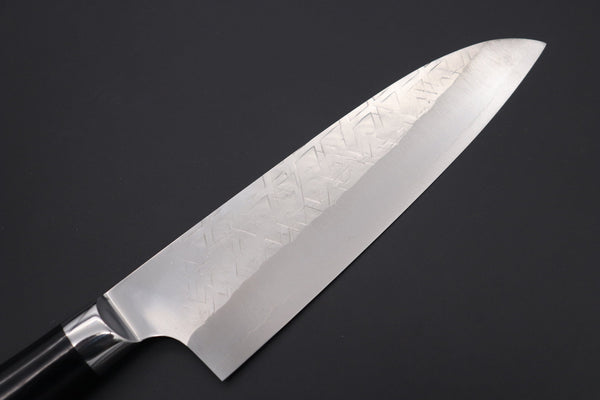 Takeshi Saji Santoku Takeshi Saji SRS-13 "ARC "Santoku 180mm (7 inch, Black Pakka Wood Handle, ARC-2B)