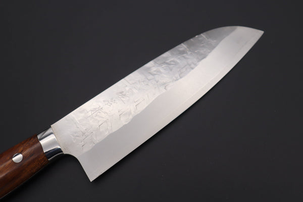 Takeshi Saji Santoku Takeshi Saji SRS-13 Custom Series Designed By Nomura Santoku 180mm (7 inch, Ironwood Handle)