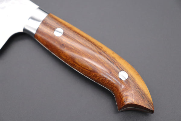 Takeshi Saji Santoku Takeshi Saji SRS-13 Custom Series Designed By Nomura Santoku 180mm (7 inch, Ironwood Handle)