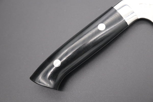 Takeshi Saji Santoku Takeshi Saji SRS-13 Custom Series Santoku 180mm (7 inch, Black Linen Micarta Handle)