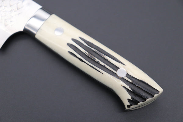 Takeshi Saji Santoku Takeshi Saji SRS-13 Custom Series Santoku 180mm (7 inch, Stag Bone Handle)