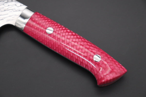Takeshi Saji Santoku Takeshi Saji SUMMIT ― Limited Edition Custom Series SMT-1026 STRIX SAN-MAI Custom Hammered Santoku 180mm (7 Inch)