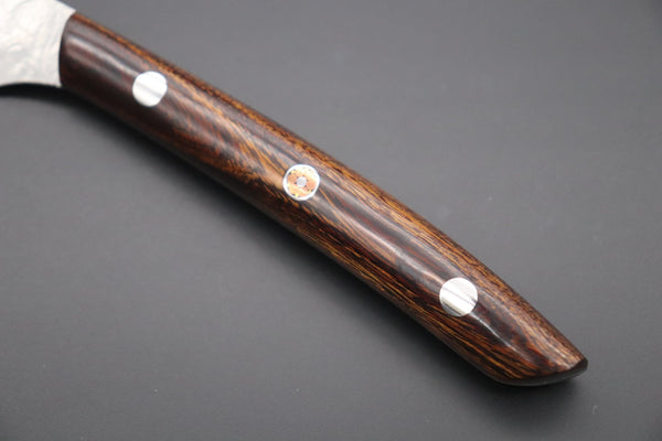 Takeshi Saji Steak Knife Takeshi Saji R-2 Diamond Damascus Steak Knife (Desert Ironwood Handle, TS-1)