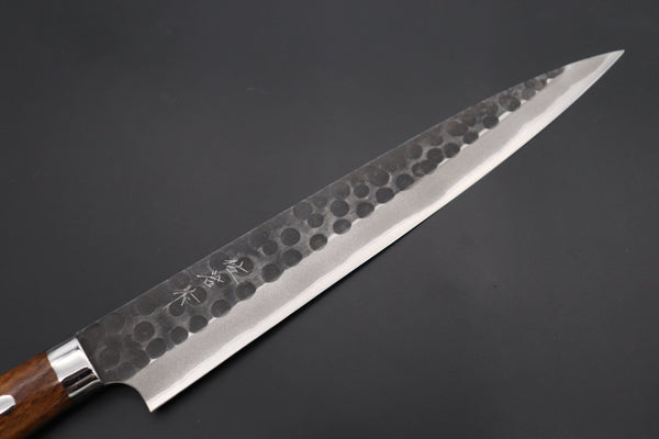 Takeshi Saji Sujihiki Takeshi Saji Aogami Super Custom Series Sujihiki(240mm and 270mm ,2 Size, Ironwood Handle)