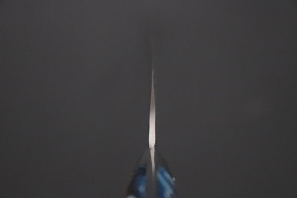 Takeshi Saji Sujihiki Takeshi Saji SUMMIT ― Limited Edition Custom Series SMT-1225 “Ocean Sunshine”: VG-10 Hammered Damascus Series Sujihiki 270mm (10.6 Inch)