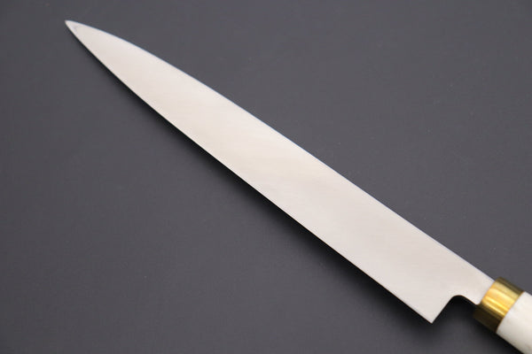 Takeshi Saji Yanagiba Takeshi Saji Gingami No.3 Wa Bocho Series Yanagiba (240mm and 300mm, 3 Sizes, Stag Handle)