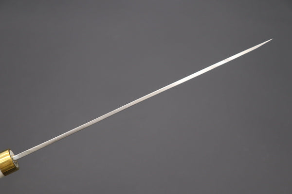 Takeshi Saji Yanagiba Takeshi Saji Gingami No.3 Wa Bocho Series Yanagiba (240mm and 300mm, 3 Sizes, Stag Handle)
