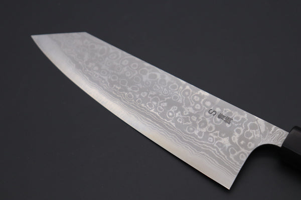Fu-Rin-Ka-Zan Bunka FASD-7 Bunka 190mm (7.4 inch) Fu-Rin-Ka-Zan Aogami Super Custom Damascus Series FASD-7 Bunka 190mm (7.4 inch, Octagonal Red-Sandalwood Handle)
