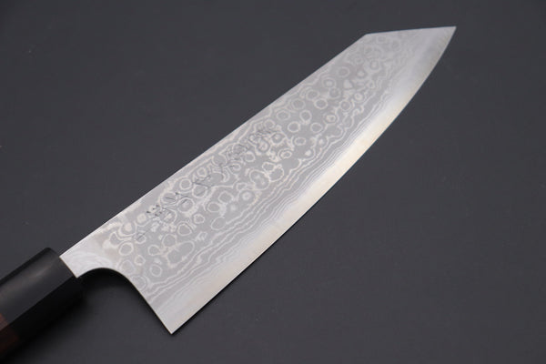 Fu-Rin-Ka-Zan Bunka FASD-7 Bunka 190mm (7.4 inch) Fu-Rin-Ka-Zan Aogami Super Custom Damascus Series FASD-7 Bunka 190mm (7.4 inch, Octagonal Red-Sandalwood Handle)
