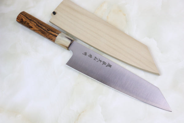 Fu-Rin-Ka-Zan Kiritsuke Fu-Rin-Ka-Zan ZDP-189 Wa Series Kiritsuke (210mm to 270mm, 3 sizes, Octagon Shaped Bocote Wooden Handle)