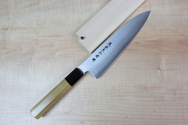 Fu-Rin-Ka-Zan R-2 Clad Wa Series Wa Gyuto (210mm to 270mm, 3 sizes) - japanesechefsknife.mom