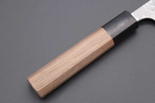 Fu-Rin-Ka-Zan Wa Paring FASD-1PW Wa Paring 80mm (3.1inch) Fu-Rin-Ka-Zan Aogami Super Custom Damascus Series FASD-1PW Wa Paring 80mm (3.1 inch, Octagonal Walnut Wood Handle)
