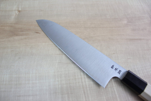 Fu-Rin-Ka-Zan R-2 Clad Wa Series FR2-3SA Wa Santoku 190mm (7.4inch) - japanesechefsknife.mom