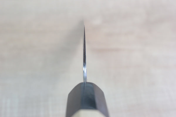 Fu-Rin-Ka-Zan R-2 Damascus Wa Series Wa Santoku 190mm (7.4 Inch, Octagon Shaped Magnolia Wooden Handle, FRD-S) - japanesechefsknife.mom