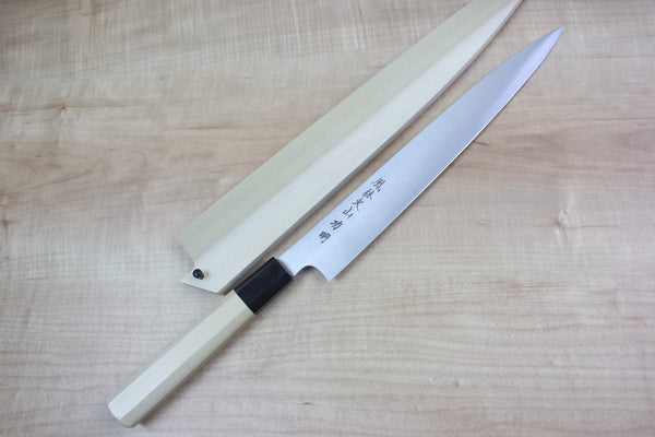 Fu-Rin-Ka-Zan ZDP-189 Wa Series Wa Sujihiki (240mm to 300mm, 3 Sizes, Octagon Shaped Magnolia Wooden Handle) - japanesechefsknife.mom