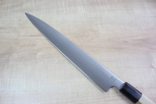 Fu-Rin-Ka-Zan ZDP-189 Wa Series Wa Sujihiki (240mm to 300mm, 3 Sizes, Octagon Shaped Magnolia Wooden Handle) - japanesechefsknife.mom