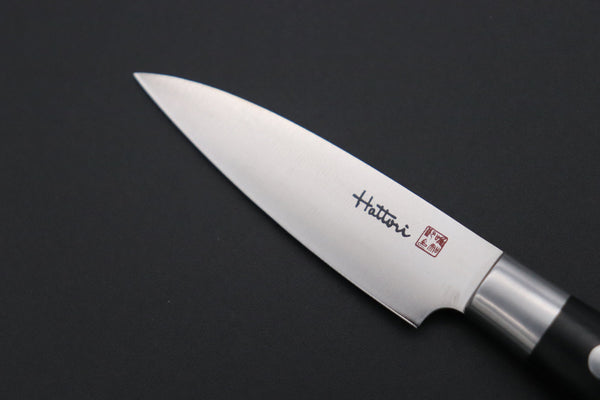 Hattori Paring FH-1L Parer 70mm (2.7inch) Hattori Forums FH Series FH-1L Parer 70mm (2.7 inch, Black Linen Micarta Handle)