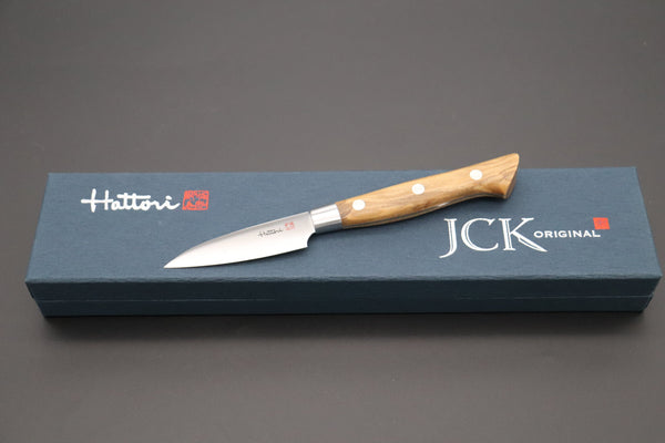 Hattori Paring FH-1O Parer 70mm (2.7inch) Hattori Forums FH Series FH-1O Parer 70mm (2.7 inch, Olive Wood Handle)