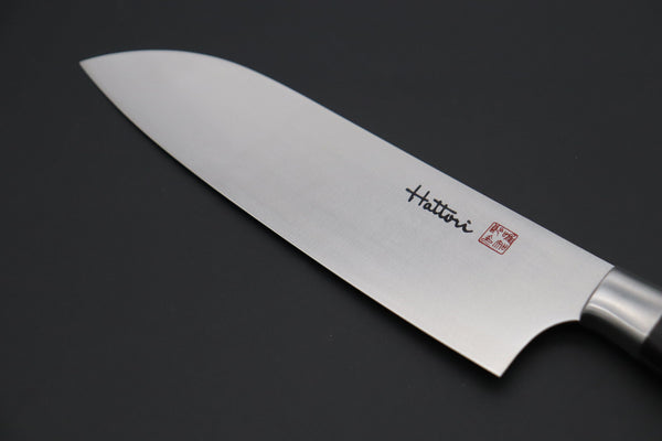 Hattori Santoku FH-4A Santoku 170mm (6.6inch) Hattori Forums FH Series FH-4A Santoku 170mm (6.6inch, African Blackwood Handle)