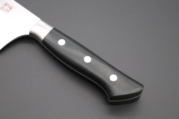 Hattori Western Deba Hattori Forums FH Series Western Deba (165mm and 240mm, Black Linen Micarta Handle)