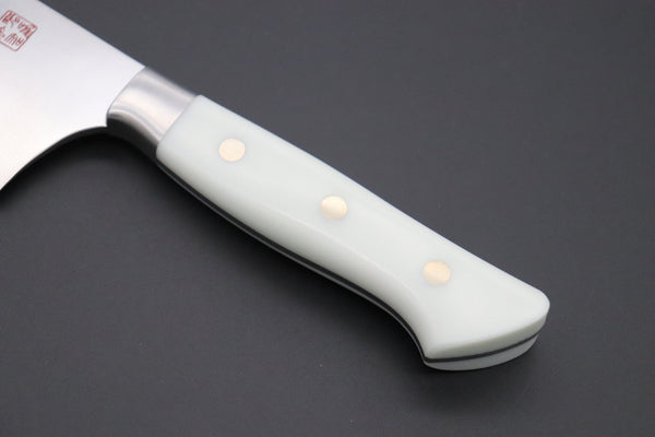 Hattori Western Deba Hattori Forums FH Series Western Deba (165mm and 240mm, Fresh White Corian Handle)