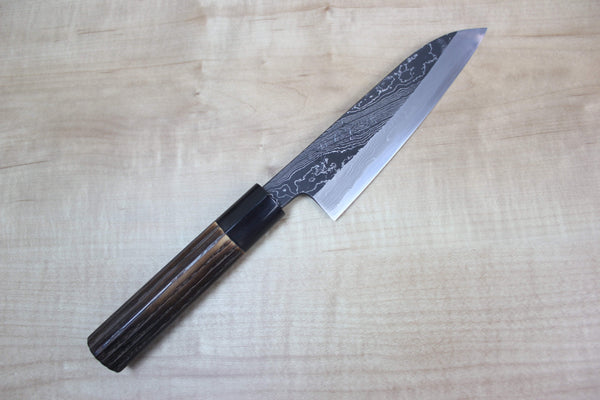 Tsukasa Hinoura Custom Knife "Unryu-Mon" Wa Petty 135mm (5.3 Inch, TH-1P) - japanesechefsknife.mom