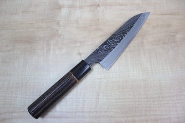 Tsukasa Hinoura Custom Knife "Unryu-Mon" Wa Petty 135mm (5.3 Inch, TH-3P) - japanesechefsknife.mom