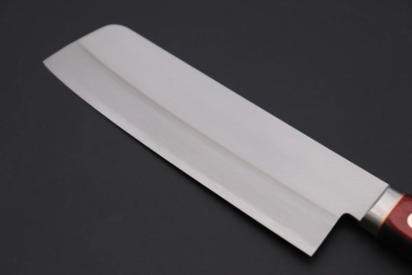 JCK Natures Nakiri JCK Natures SAKURA ROAD Aogami Super Series SAKURA-3 Nakiri 160mm (6.2 Inch)