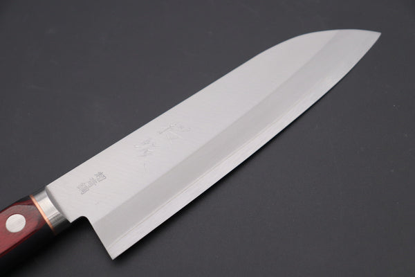 JCK Natures Santoku JCK Natures SAKURA ROAD Aogami Super Series SAKURA-1 Santoku 170mm (6.6 Inch)