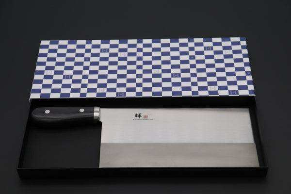 Kagayaki Chinese Cleaver JCK Original Kagayaki Basic Series Chinese Cleaver 220mm (8.6inch, 2 different blade thickness)
