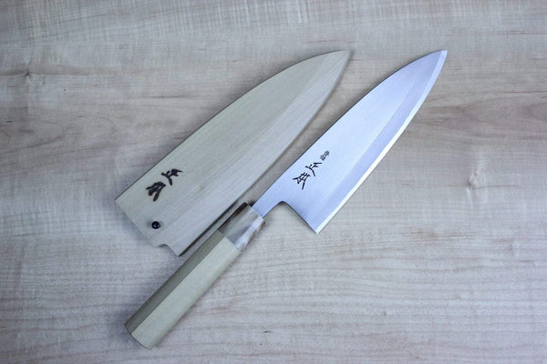 Masamoto Deba Masamoto KK Series Kasumi White Steel No.2 Deba (150mm to 225mm, 6 sizes)
