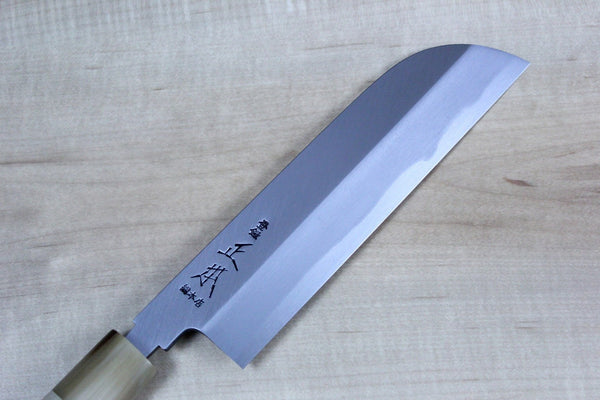 Masamoto KS Series Hon Kasumi White Steel No.2 Kama Usuba (150mm to 225mm, 5 sizes) - japanesechefsknife.mom