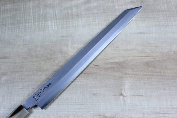 Masamoto Kiritsuke Yanagiba Masamoto KS Series Hon Kasumi White Steel No.2 Kiritsuke Yanagiba (270mm to 330mm, 3 sizes)