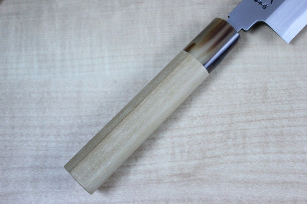 Masamoto KS Series Hon Kasumi White Steel No.2 Mukimono (180mm and 210mm, 2 sizes) - japanesechefsknife.mom