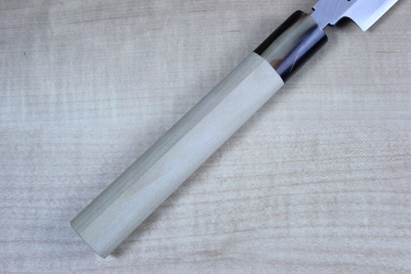 Masamoto KS Series Hon Kasumi White Steel No.2 Sakimaru Takohiki (330mm and 360mm, 2 sizes) - japanesechefsknife.mom