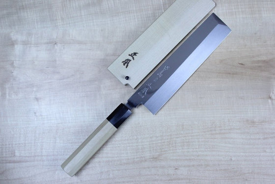 Masamoto HA Series Honyaki Blue Steel No.2 Usuba (180mm to 225mm, 4 sizes) - japanesechefsknife.mom