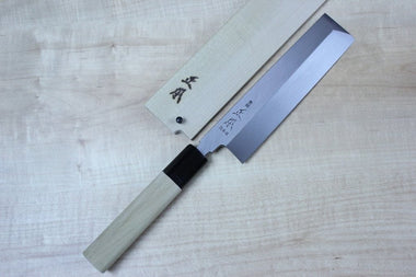 Masamoto HS Series Honyaki White Steel No.2 Usuba (180mm to 225mm, 4 sizes) - japanesechefsknife.mom