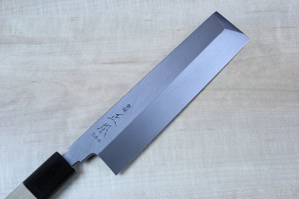 Masamoto HS Series Honyaki White Steel No.2 Usuba (180mm to 225mm, 4 sizes) - japanesechefsknife.mom