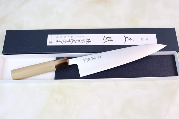 Masamoto Wa Gyuto Masamoto KS Series White Steel No.2 Wa Gyuto (210mm to 300mm, 4 sizes)