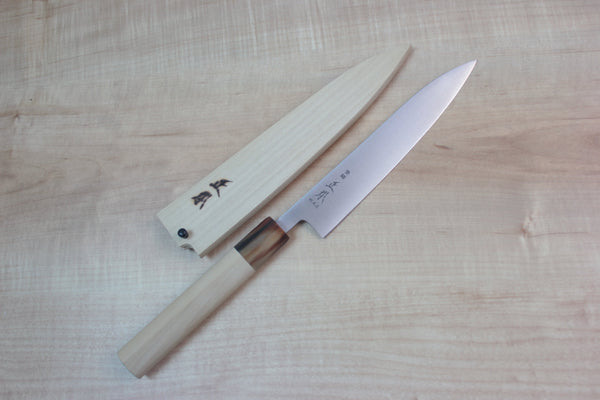 Masamoto KS Series Sweden Stainless Steel SW-4216 Wa Petty 165mm (6.4 inch) - japanesechefsknife.mom
