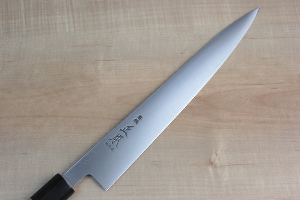 Masamoto KS Series SW-4324 Sweden Stainless Steel Wa Slicer 240mm (9.4 inch) - japanesechefsknife.mom