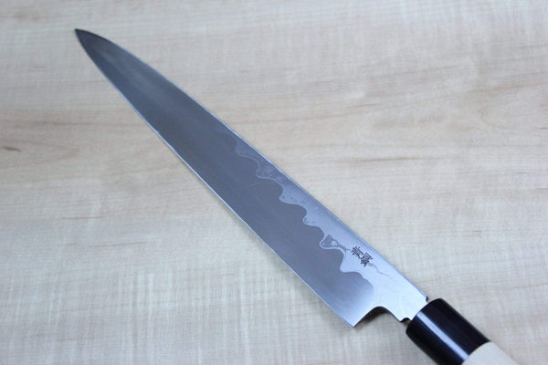 Masamoto Yanagiba Masamoto KH Series Hon Kasumi Suminagashi Blue Steel No.2 Yanagiba (240mm to 330mm, 4 sizes)