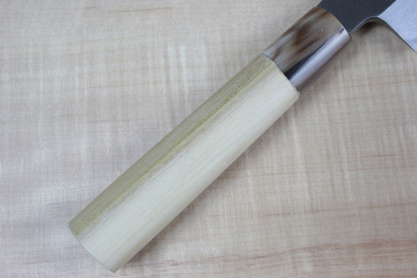 Mizuno Tanrenjo Akitada Ao Hagane DX Series Blue Steel No.1 Kama Usuba (165mm to 240mm, 6 sizes) - japanesechefsknife.mom