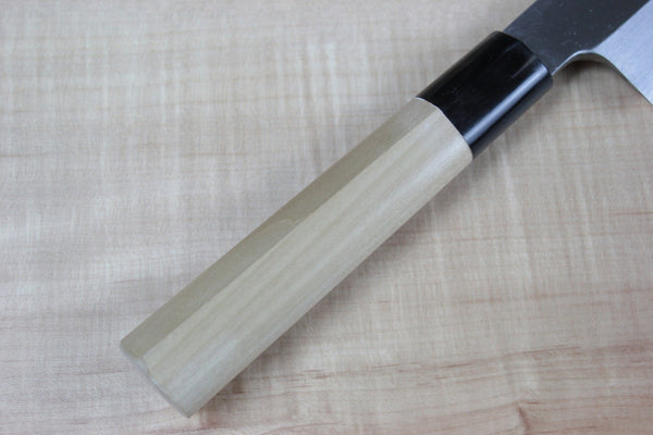 Mizuno Tanrenjo Akitada Hontanren Series Blue Steel No.2 Kama Usuba (150mm to 240mm, 7 sizes) - japanesechefsknife.mom